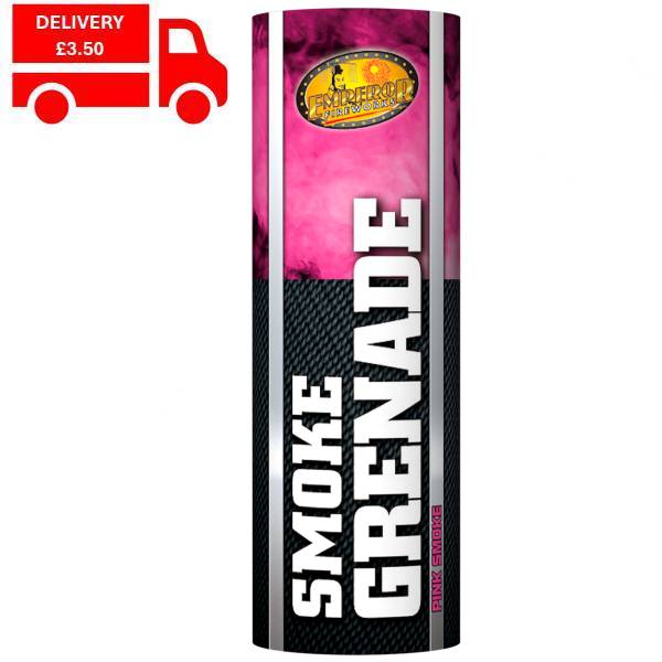 Pink Smoke Grenade
