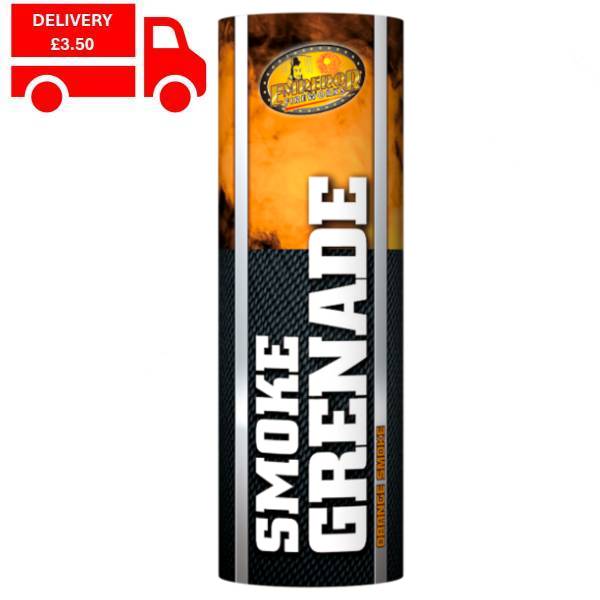Orange Smoke Grenade